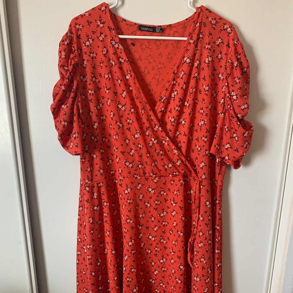 Red dress